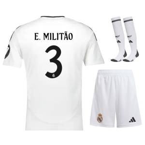 Maillot Kit Enfant Real Madrid Domicile 2024 2025 Militão