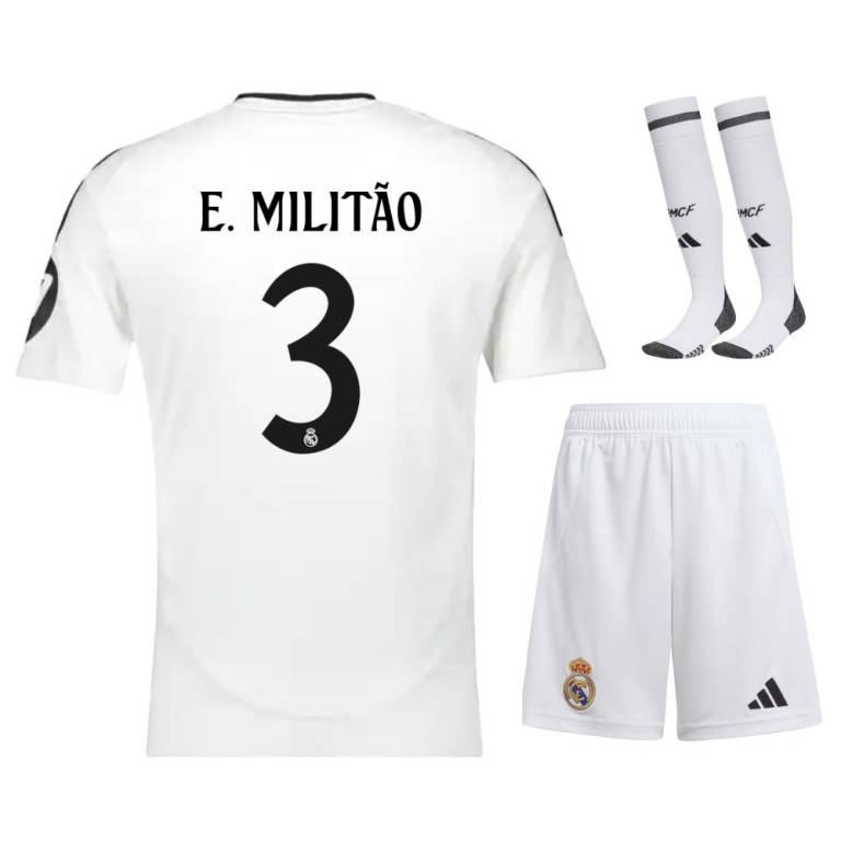 Maillot Real Madrid 2024 2025 Domicile Militão 3