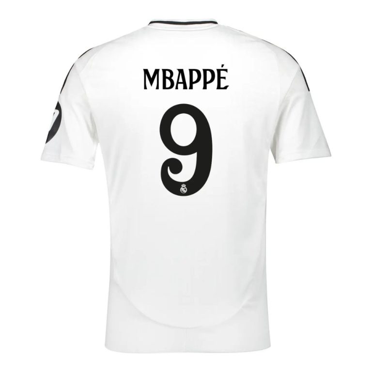 Maillot Real Madrid Domicile 2024 2025 Mbappe (2)