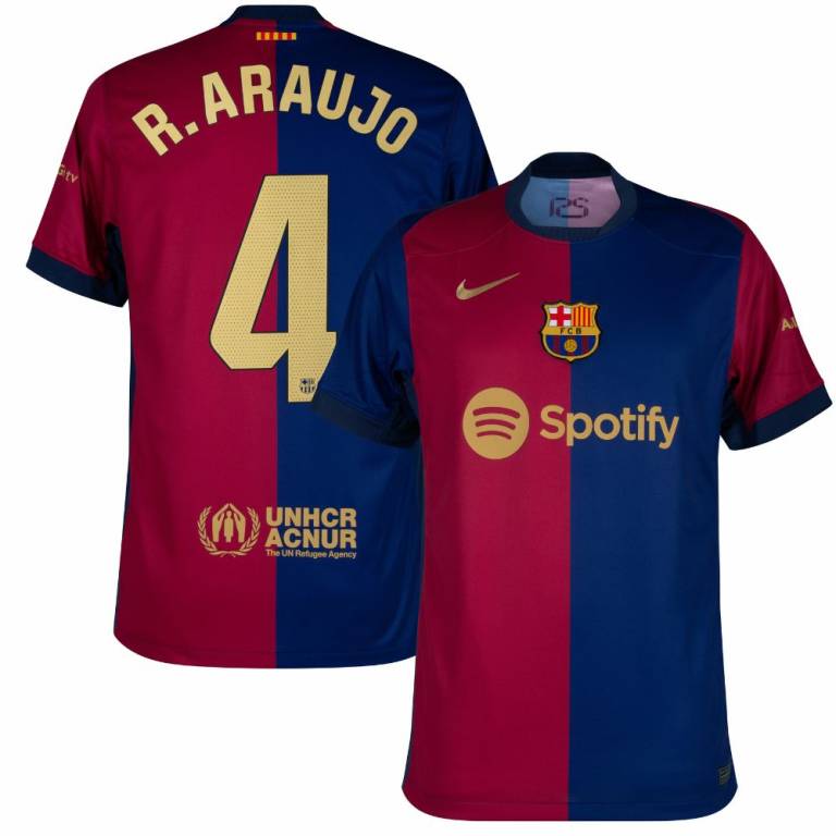 Maillot Barca 2024 2025 Domicile Araujo (1)