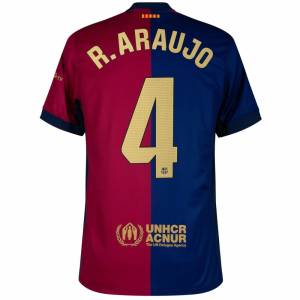 Maillot Barca 2024 2025 Domicile Araujo (2)