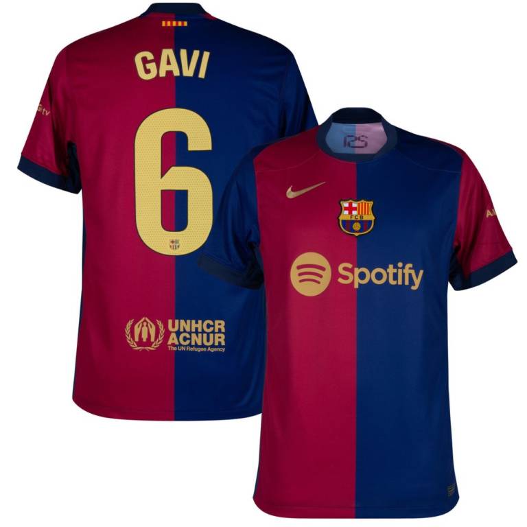 Maillot Barca 2024 2025 Domicile Gavi (1)