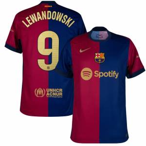 Maillot Barca 2024 2025 Domicile Lewandowski (1)