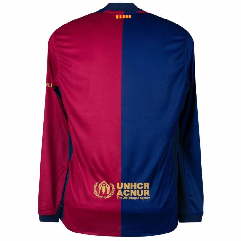 Maillot Barca 2024 2025 Domicile Manches Longues (2)