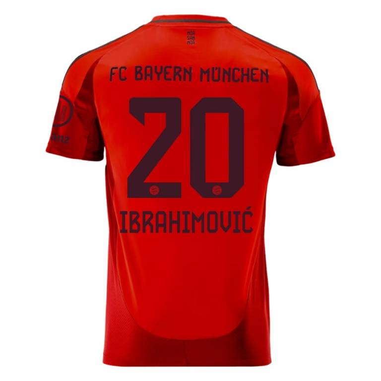 Maillot Bayern Munich Domicile 2024 2025 Ibrahimović 2