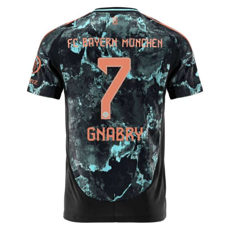 Maillot Bayern Munich Exterieur 2024 2025 Gnabry 2