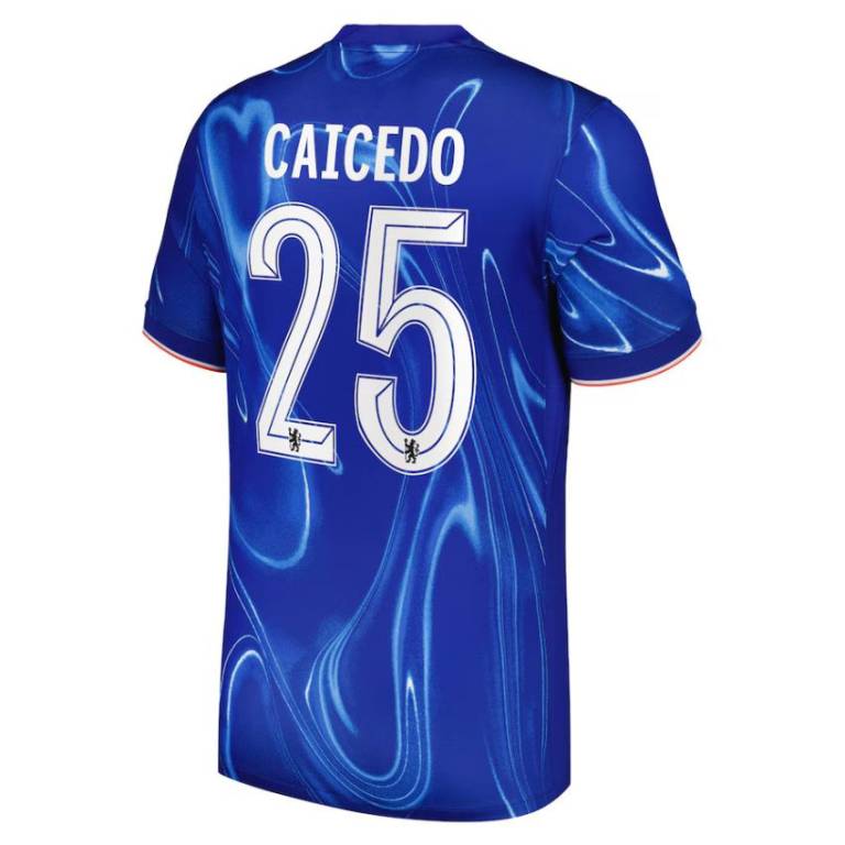 Maillot Chelsea Domicile 2024 2025 Caicedo 2