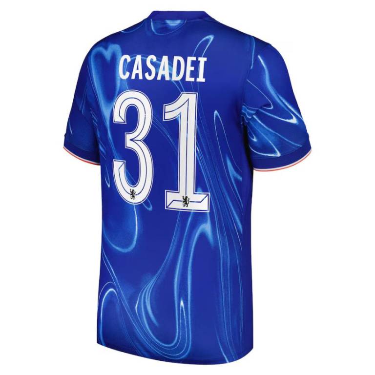 Maillot Chelsea Domicile 2024 2025 Casadei 2