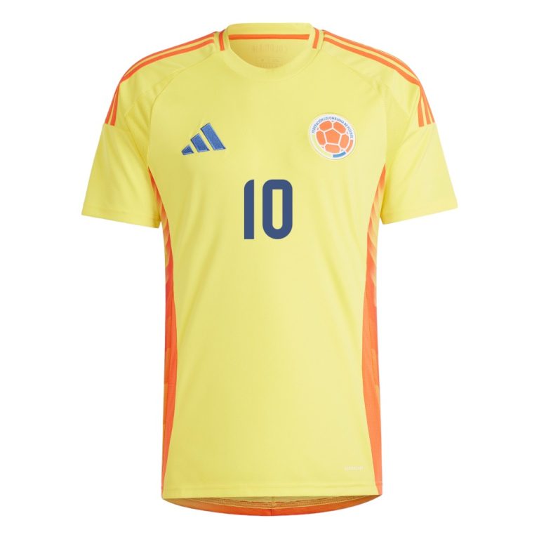 Maillot Colombie Domicile 2024 2025 James Rodriguez (3)