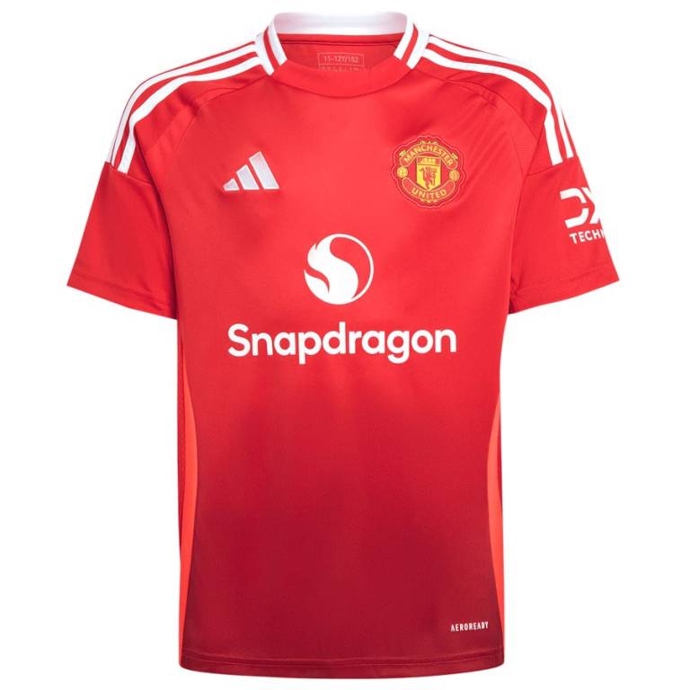 Maillot Enfant Manchester United Domicile 2024 2025