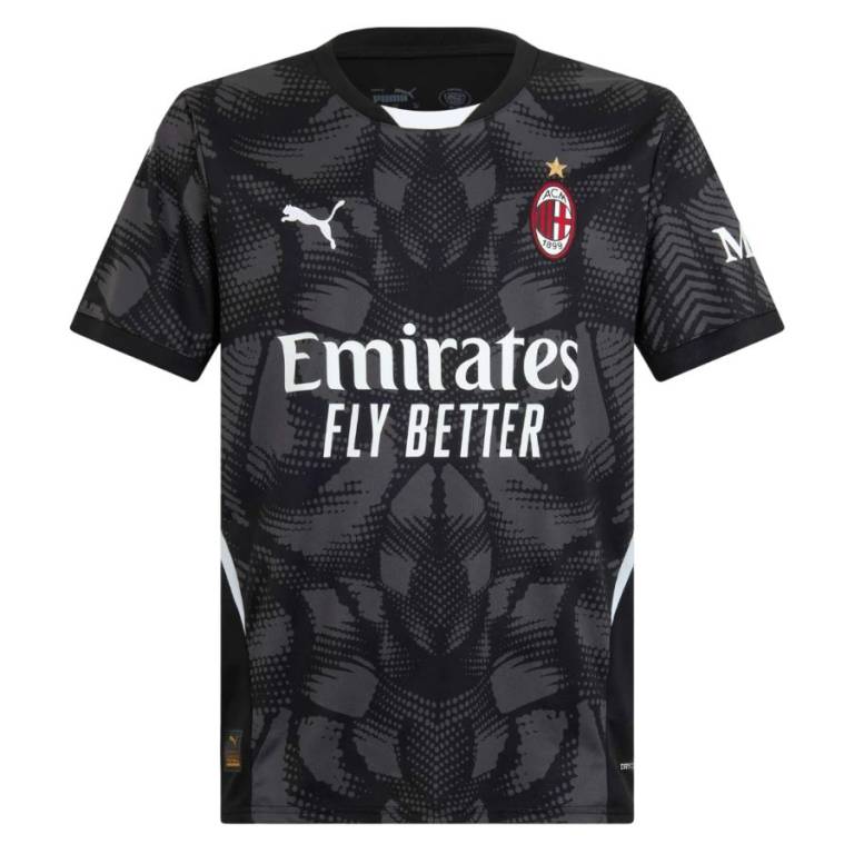 Maillot Enfant Milan AC Domicile 2024 2025 Gardien lg