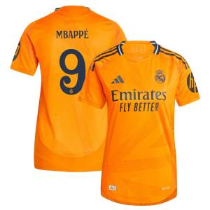 Maillot Femme Real Madrid Exterieur 2024 2025 Mbappe