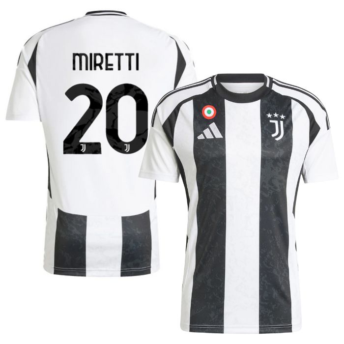 Maillot Juventus Domicile 2024 2025 Miretti