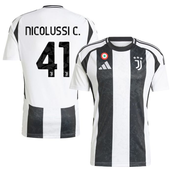 Maillot Juventus Domicile 2024 2025 Nicolussi