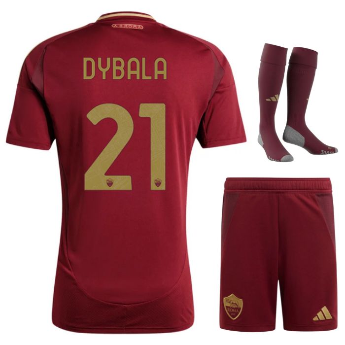 Maillot Kit Enfant AS Roma Domicile 2024 2025 Dybala