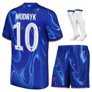 Maillot Kit Enfant Chelsea Domicile 2024 2025 Mudryk