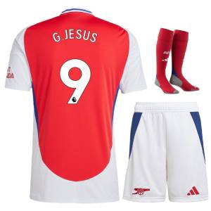 Maillot Kit Enfant Domicile Arsenal 2024 2025 Jesus