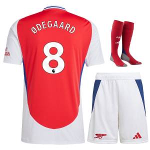 Maillot Kit Enfant Domicile Arsenal 2024 2025 Ødegaard