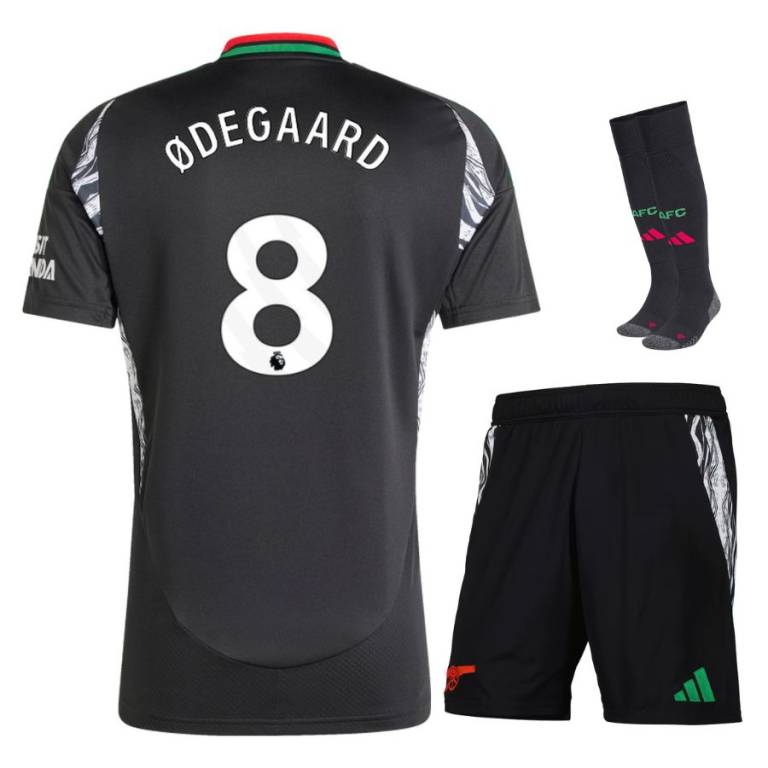 Maillot Kit Enfant Exterieur Arsenal 2024 2025 Ødegaard