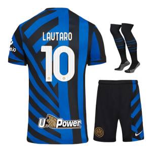 Maillot Kit Enfant Inter Milan Domicile 2024 2025 Lautaro