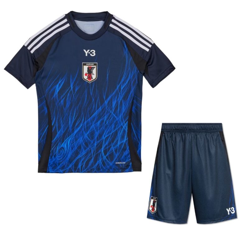 Japan Home Children's Kit Jersey 2024 2025 Y3 Foot Soccer Pro