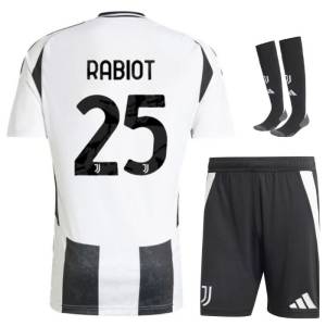 Maillot Kit Enfant Juventus Domicile 2024 2025 Rabiot