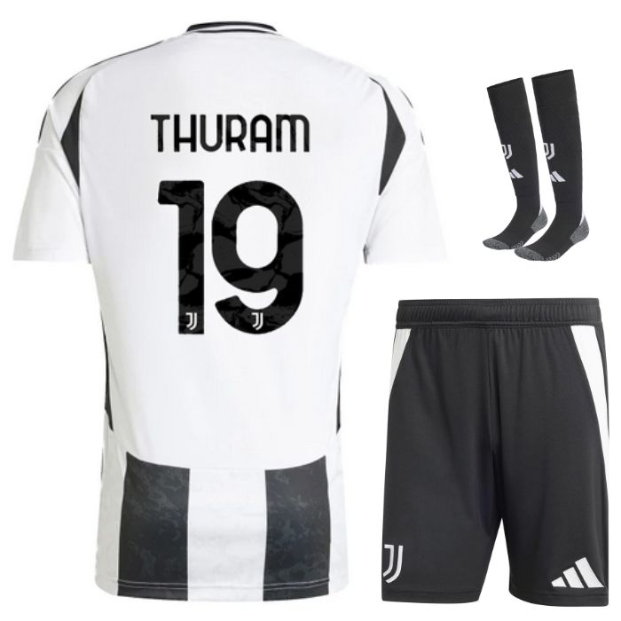 Maillot Kit Enfant Juventus Domicile 2024 2025 Thuram