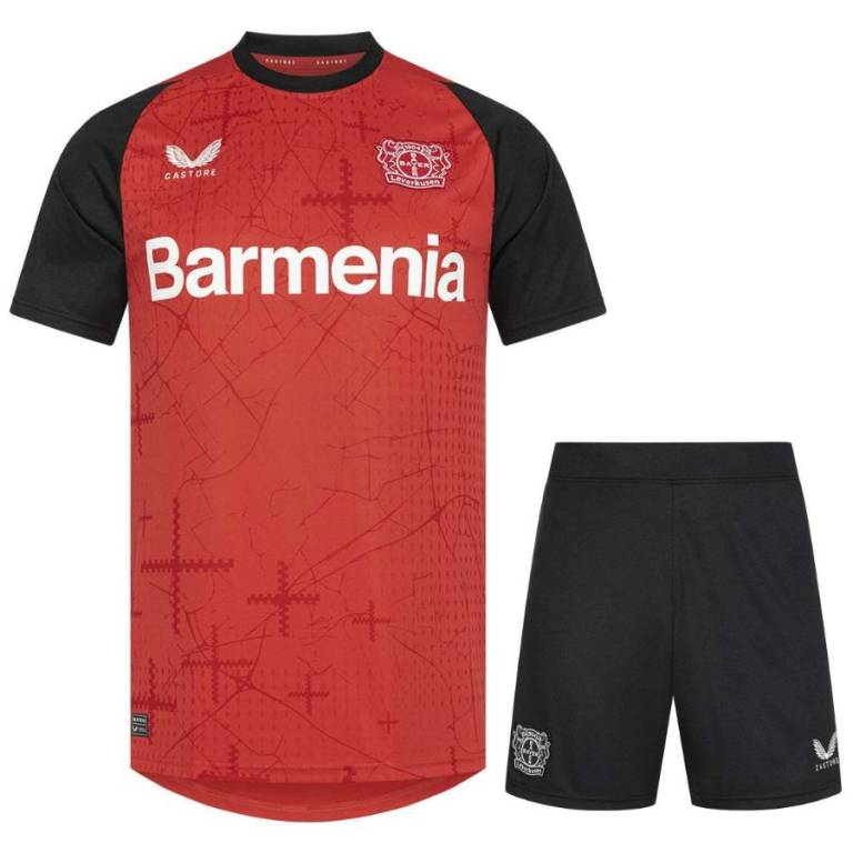 Maillot Kit Enfant Leverkusen Domicile 2024 2025