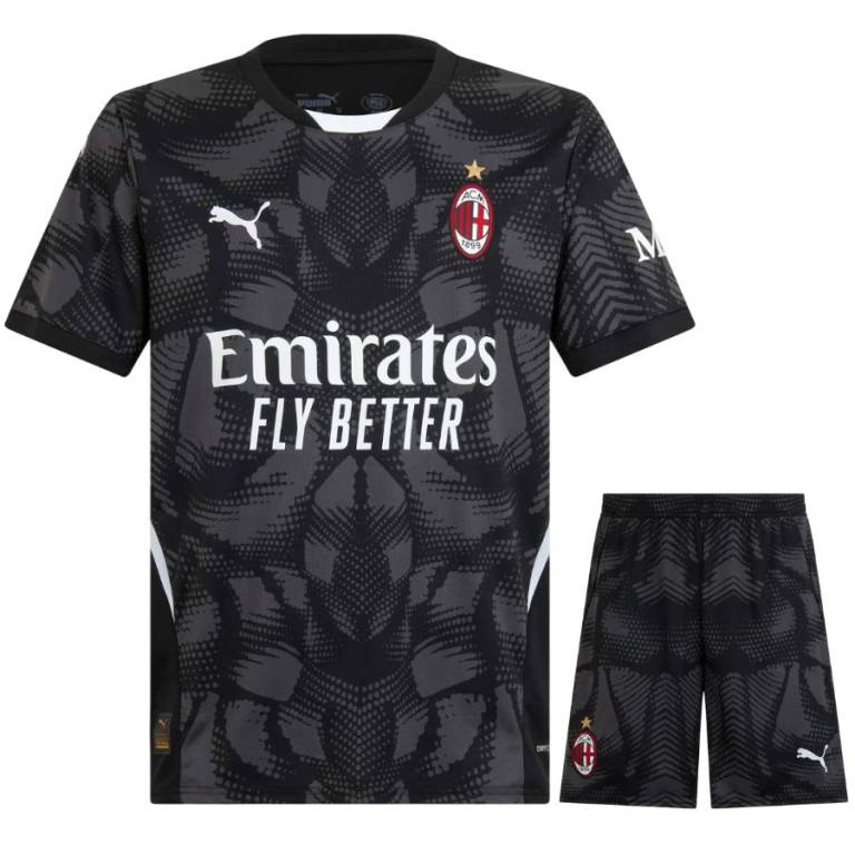 Maillot Kit Enfant Milan AC Domicile 2024 2025 Gardien lg 1