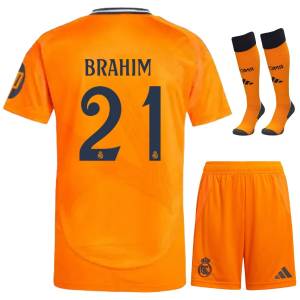 Maillot Kit Enfant Real Madrid Exterieur 2024 2025 Brahim