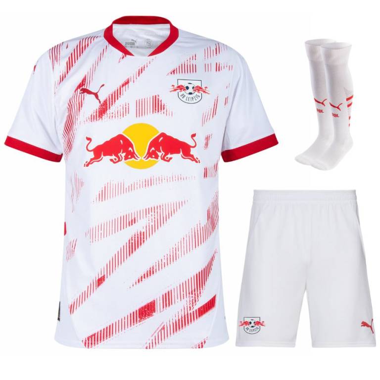 Maillot Kit Enfant Red Bull Leipzig Domicile 2024 2025-