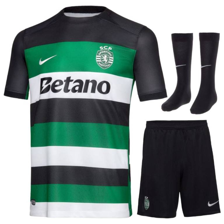 Maillot Kit Enfant Sporting Domicile 2024 2025