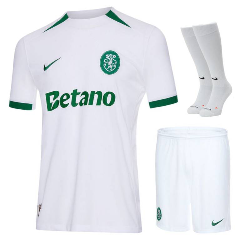 Maillot Kit Enfant Sporting Exterieur 2024 2025