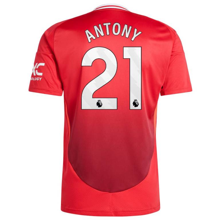 Maillot Manchester United Domicile 2024 2025 Antony 2