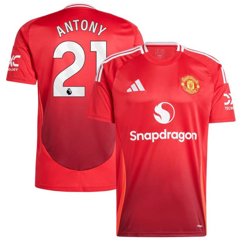 Maillot Manchester United Domicile 2024 2025 Antony