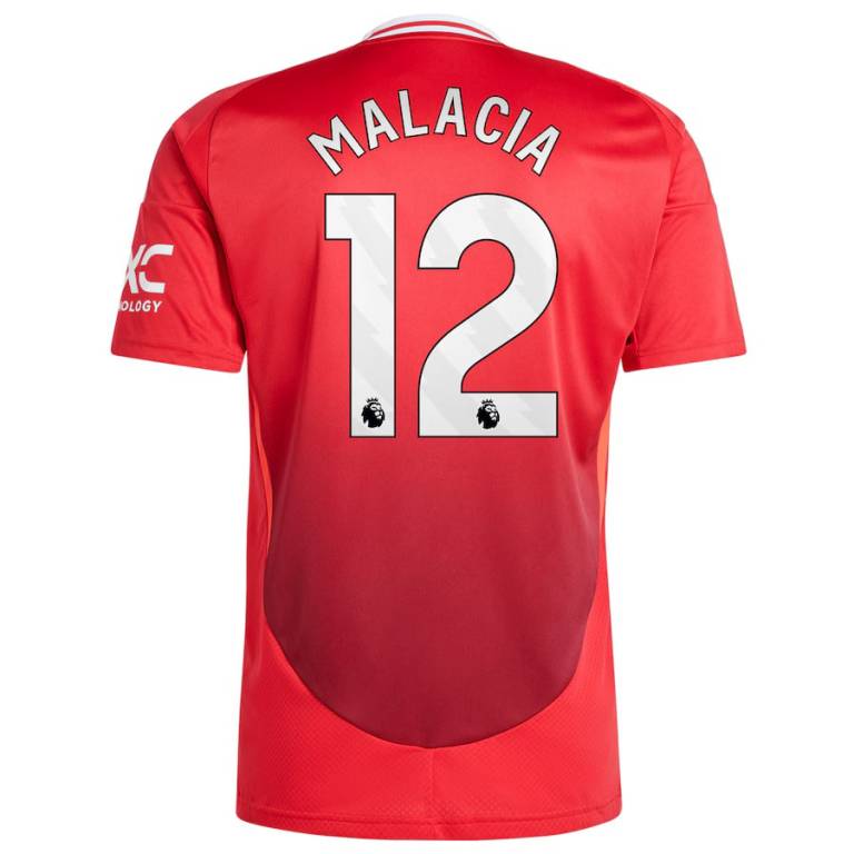 Maillot Manchester United Domicile 2024 2025 Malacia 2