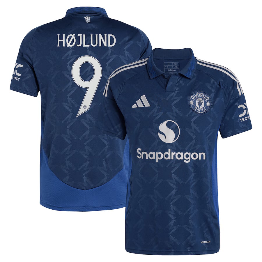 Manchester United Away Jersey 2024 2025 Hojlund