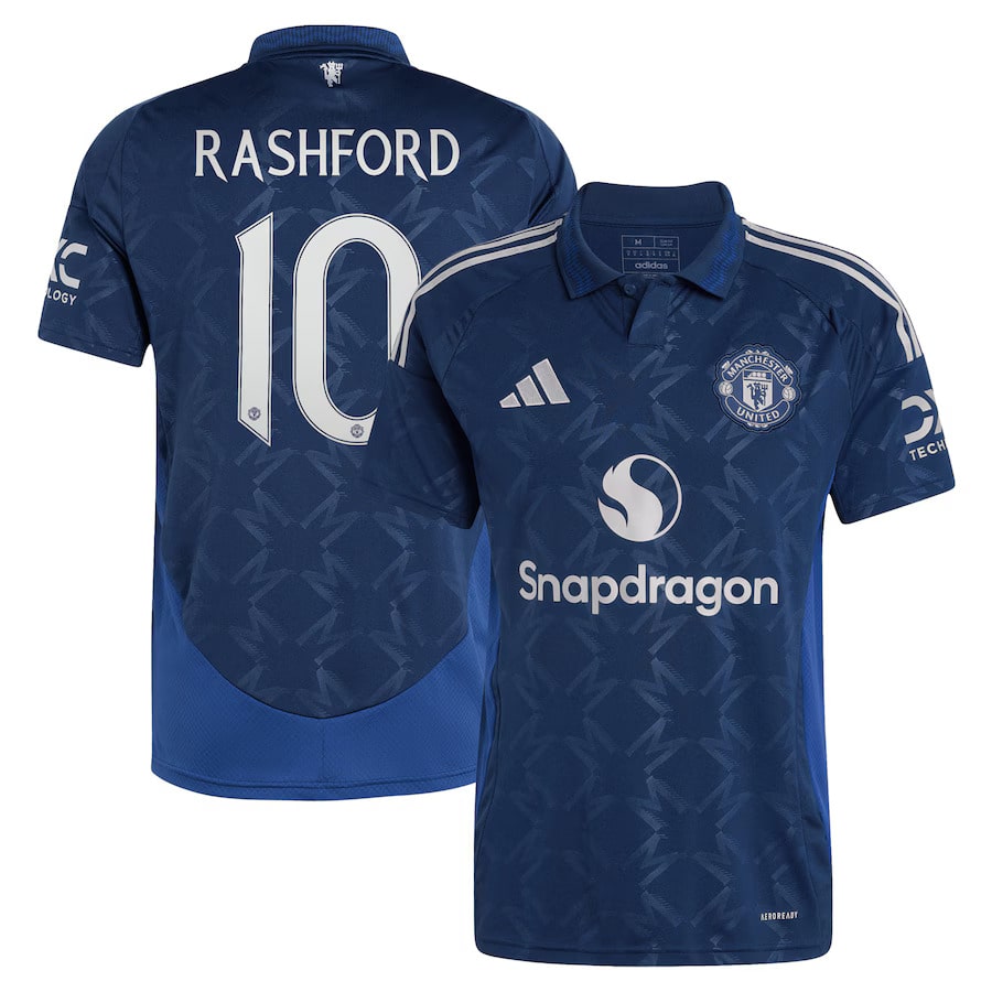 Manchester United Away Jersey 2024 2025 Rashford