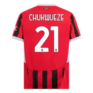 Maillot Milan AC Domicile 2024 2025 Chukwueze 2