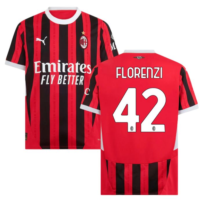 Maillot Milan AC Domicile 2024 2025 Florenzi