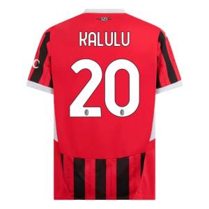 Maillot Milan AC Domicile 2024 2025 Kalulu 2