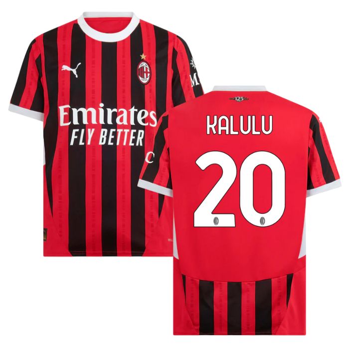 Maillot Milan AC Domicile 2024 2025 Kalulu