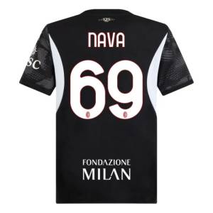 Maillot Milan AC Domicile 2024 2025 Nava 2