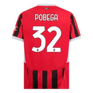 Maillot Milan AC Domicile 2024 2025 Pobega 2