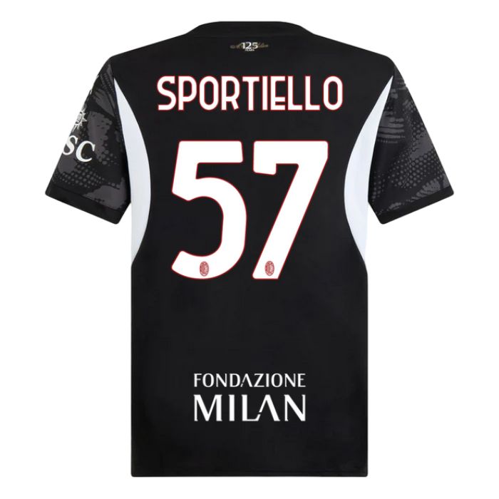 Maillot Milan AC Domicile 2024 2025 Sportiello 2