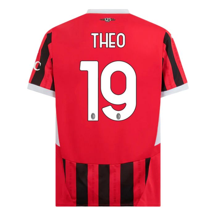 Maillot Milan AC Domicile 2024 2025 Theo 2