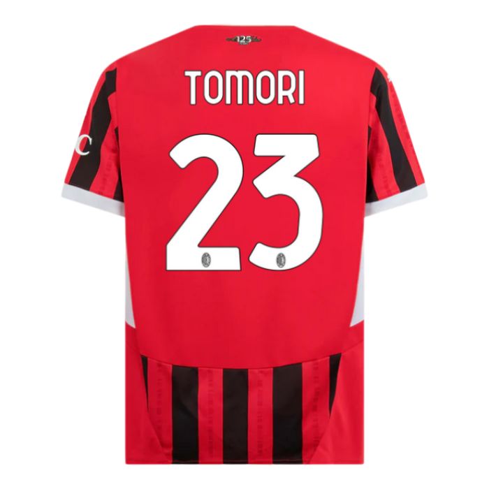 Maillot Milan AC Domicile 2024 2025 Tomori 2-