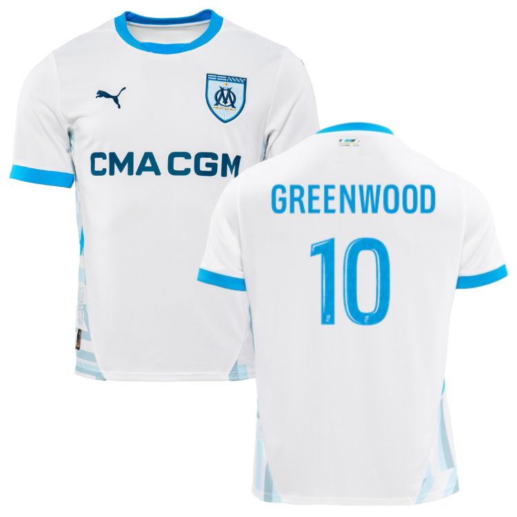 Maillot OM Domicile 2024 2025 Grennwood-