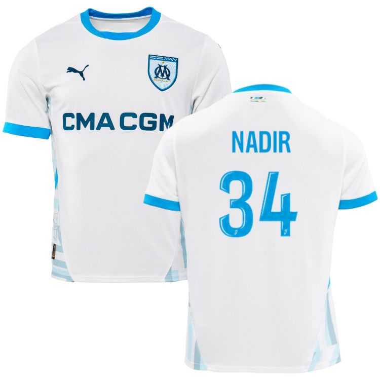 Maillot OM Domicile 2024 2025 Nadir