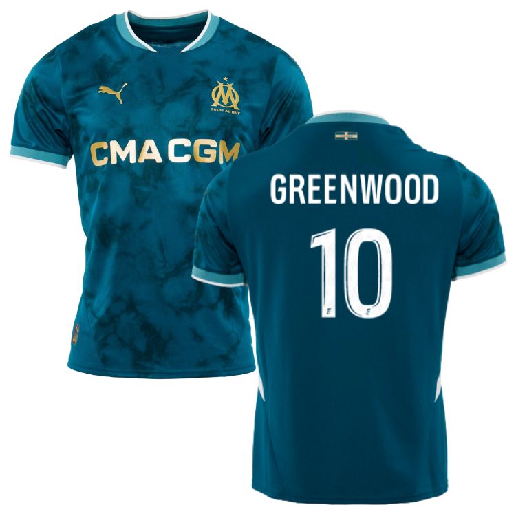 Maillot OM Exterieur 2024 2025 Grennwood